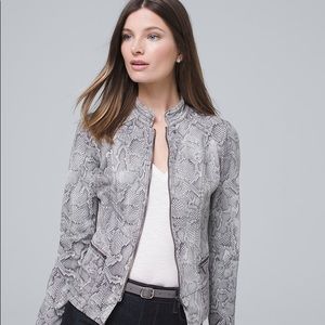 Python Moto Jacket Size 6